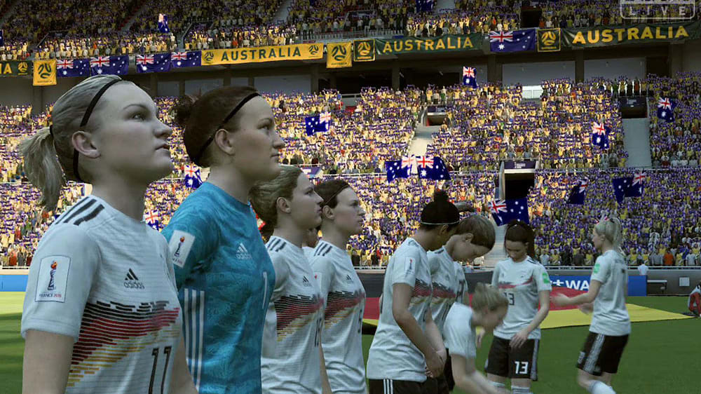 Die DFB-Elf der Frauen in FIFA 19