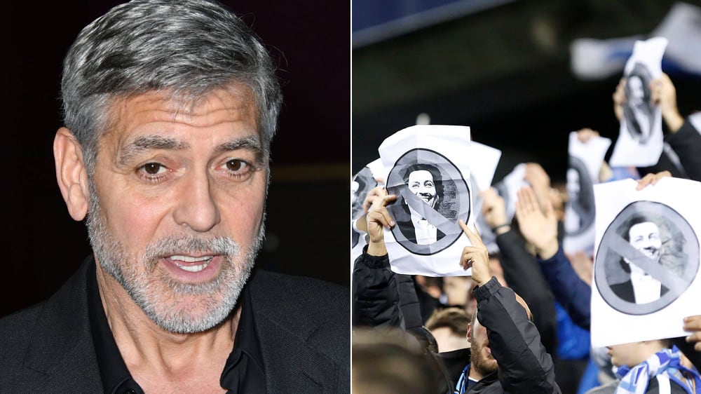 Neue Heldenrolle? George Clooney kauft wom&#246;glich die Anteile des bei Malaga in Ungnade gefallenen Abdullah Al Thani.