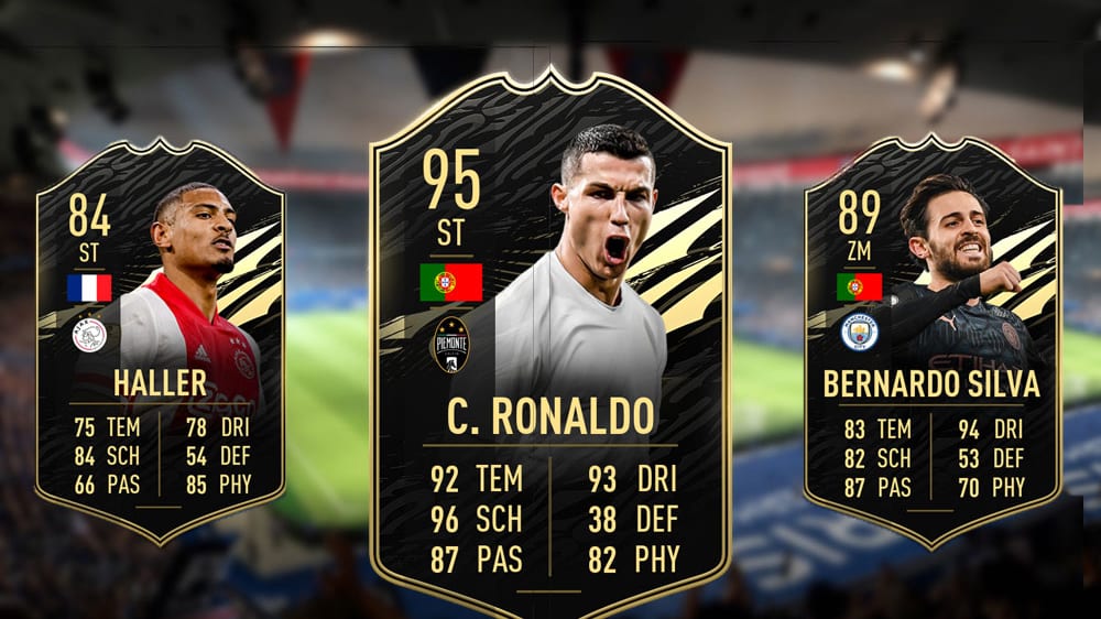 Cristiano Ronaldo sichert sich die st&#228;rkste Karte in FIFA 21 TOTW 22. 