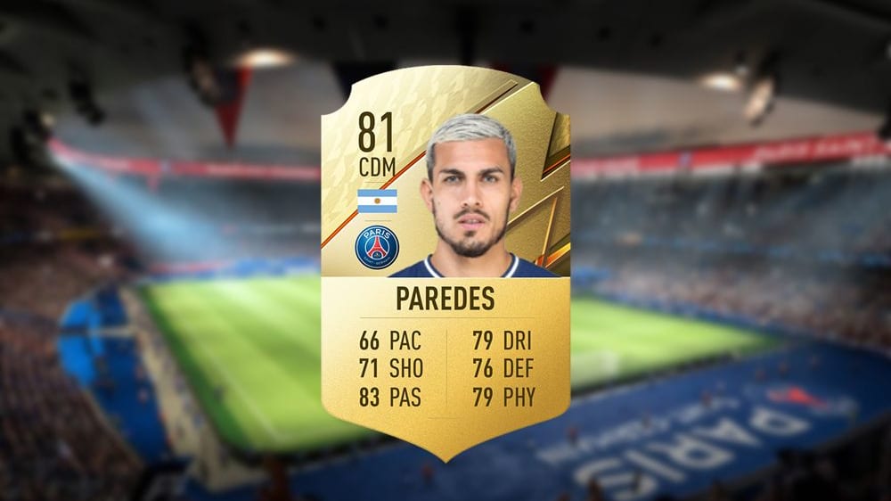 6 Paredes In FIFA 22 PSG