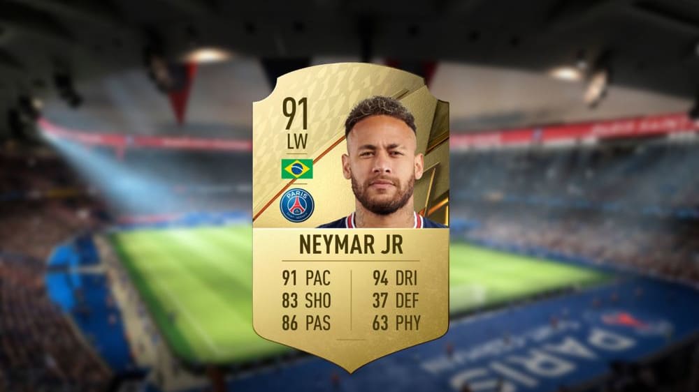 20 Neymar Jr In FIFA 22 PSG