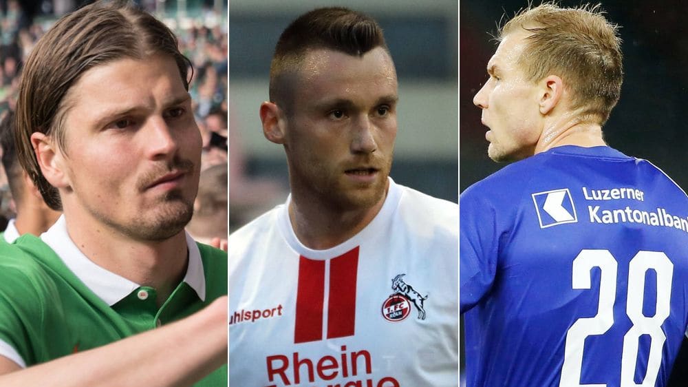 Welche früheren Bundesligaspieler stehen gerade bei keinem Klub unter Vertrag? Eine Auswahl.