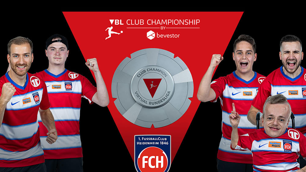 Der 1. FC Heidenheim geht als Titeltr&#228;ger aus der Saison 2020/21 der VBL Club Championship hervor.