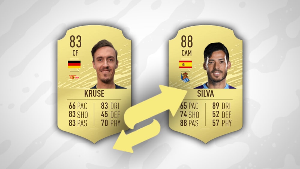 Max Kruse und David Silva spielen nun auch in FUT für ihre neuen Vereine.
