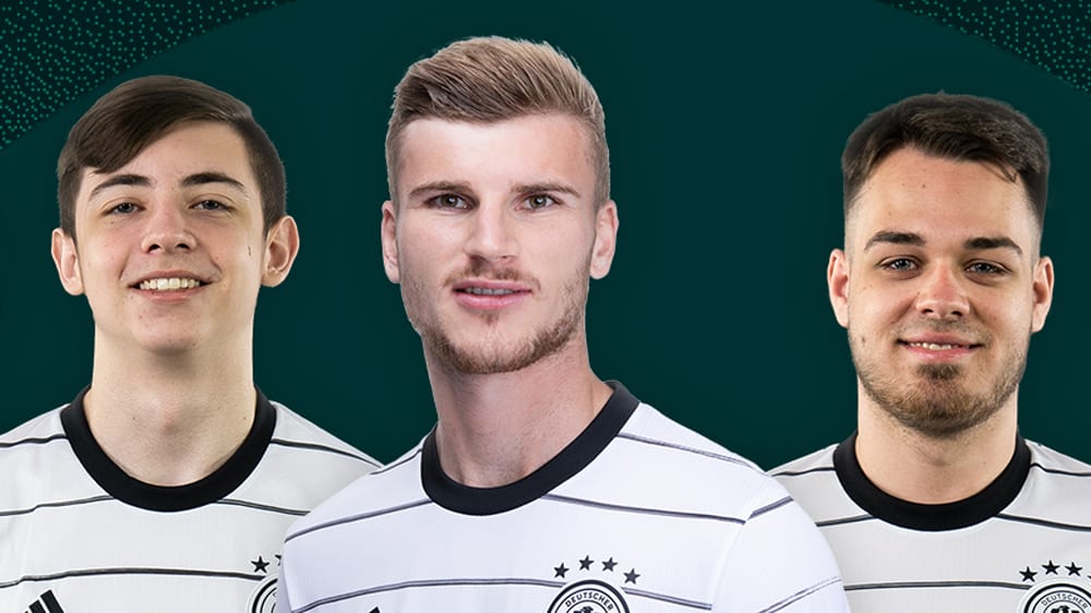 Mit einem Team um Timo Werner trat der DFB beim eFriendly gegen Spanien an.