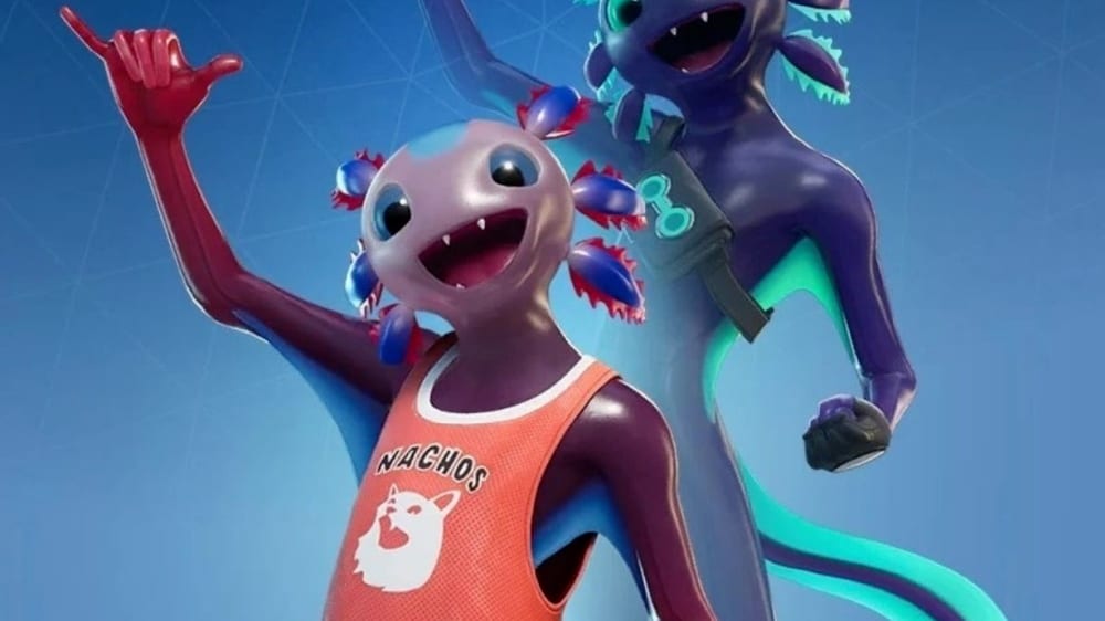 Axo macht nicht nur unter Wasser eine gute Figur in Fortnite