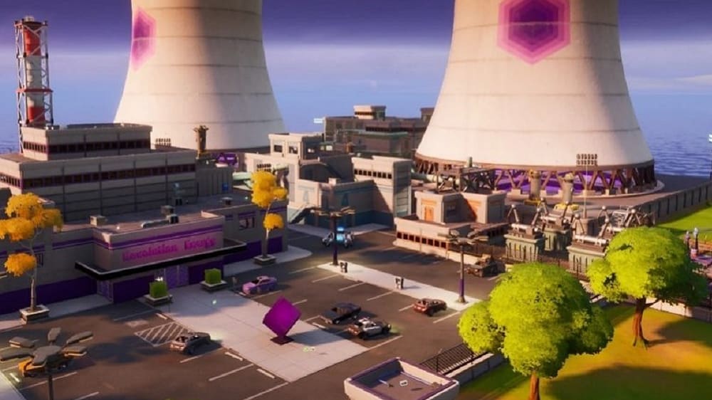Bietet viel Loot und viel Action - Steamy Stacks in Fortnite.