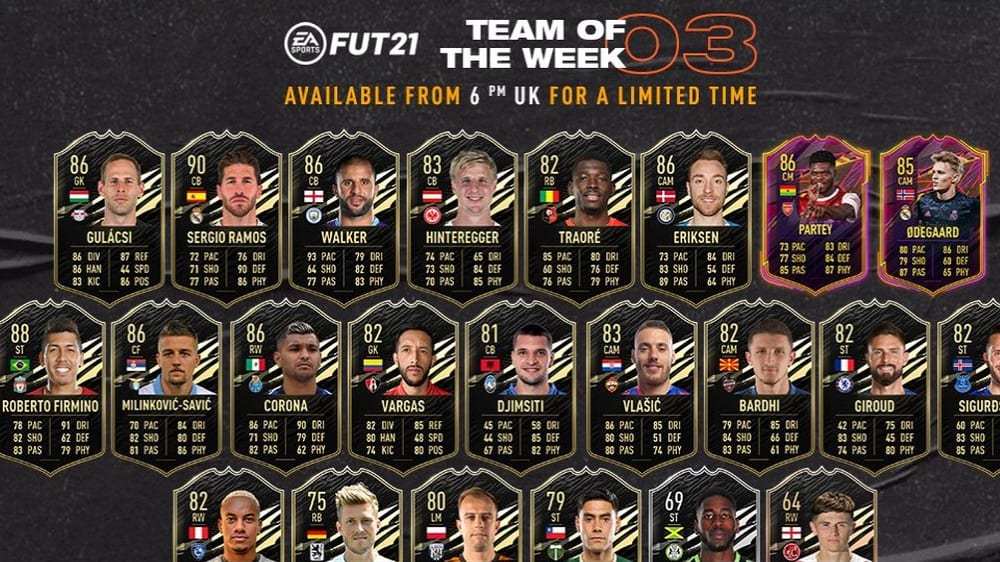 FIFA 21 Ultimate Team: TOTW 3 ist da - kicker