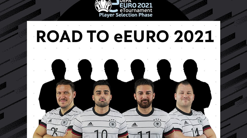 Geht das Quartett der eNationalmannschaft unverändert in die eEURO 2021?