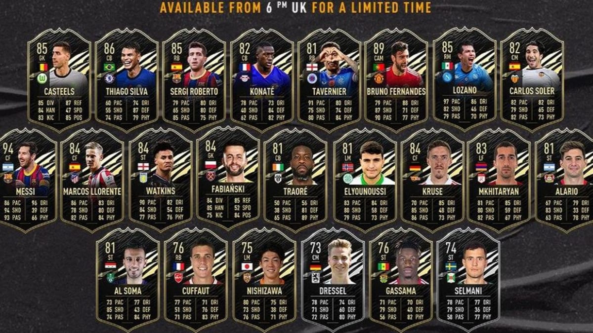 Fifa 21 Ultimate Team Vier Bundesliga Spieler Im Team Der Woche Kicker