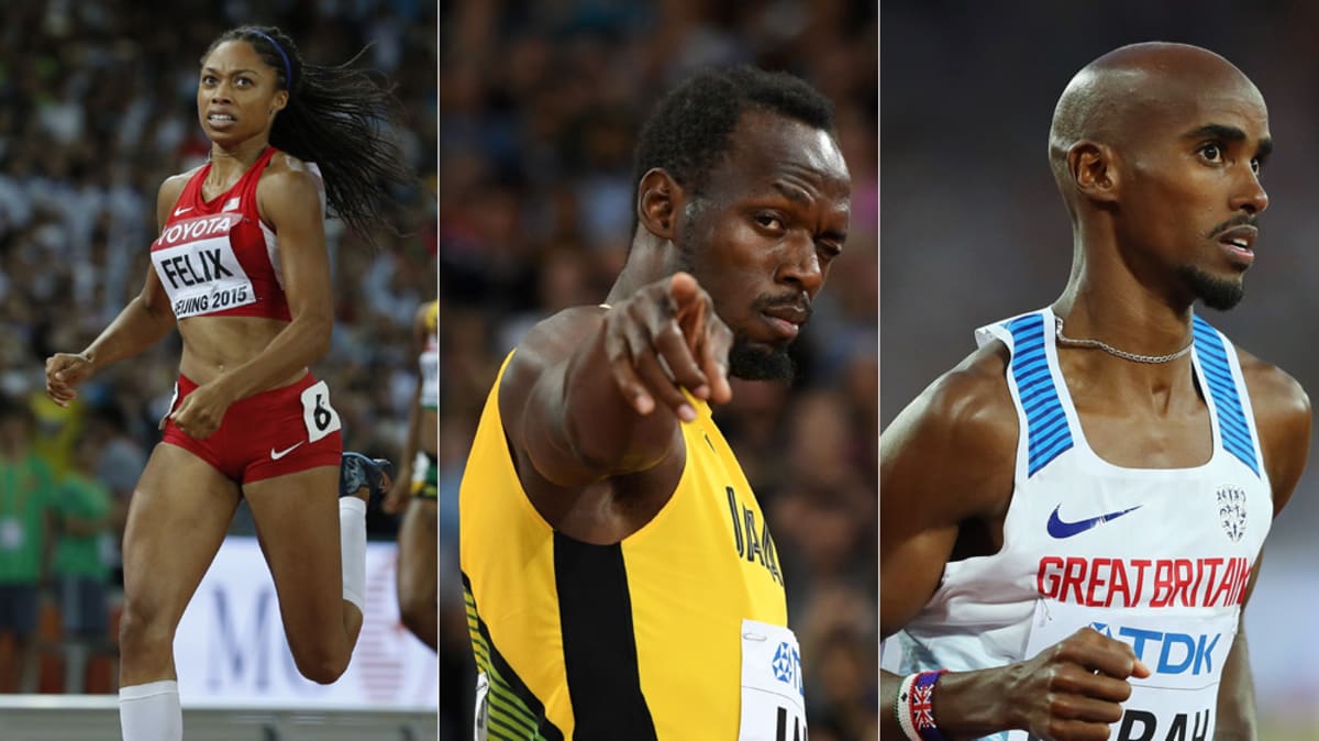 Felix, Bolt, Farah und Co.: Die größten Medaillensammler bei Weltmeisterschaften - Mehr Sport 