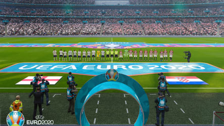 Das Finale der UEFA EURO wird im altehrwürdigen Wembley-Stadion ausgetragen - auch in PES 2020.