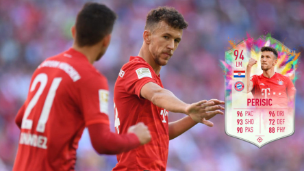 Ivan Perisic steht auf Platz 1 im linken Mittelfeld.
