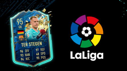 Mit Toni Kroos und Marc-André ter Stegen schafften zwei Deutsche den Sprung ins La Liga-TOTSSF.