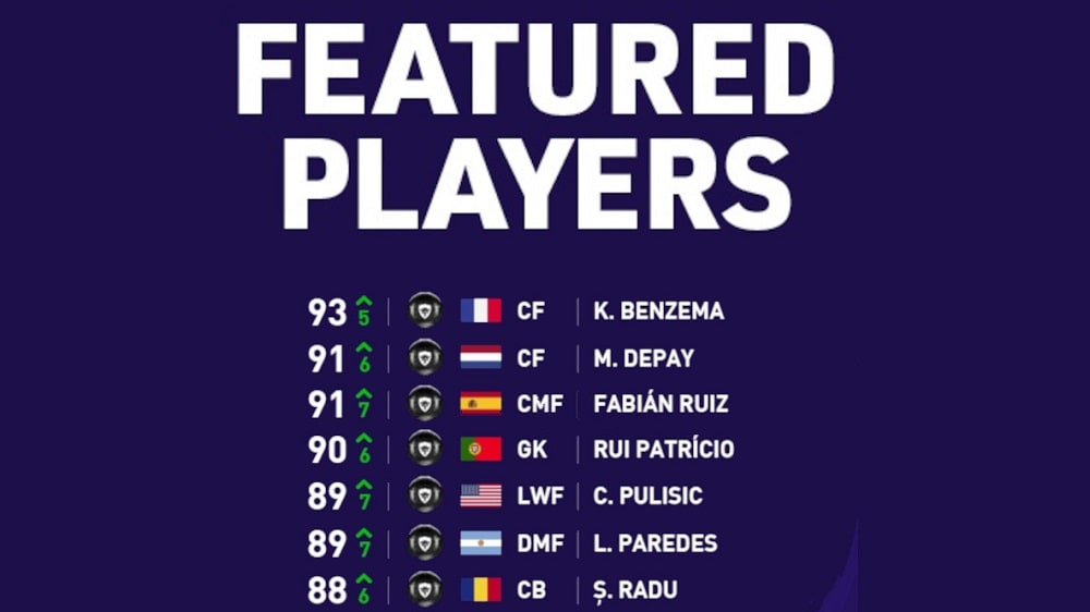 Elf der formstärksten Spieler der vergangenen Woche schafften den Sprung in die Featured Players-Auswahl.