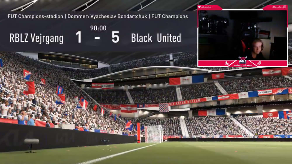 Anders Vejrgang von RBLZ Gaming verlor am Wochenende sein erstes Spiel.