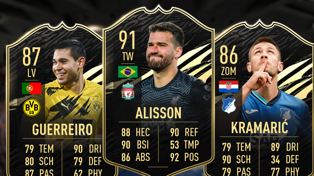 Fifa 21 Ultimate Team Totw 33 Mit Drei Bundesliga Spielern Esport Efootball Bildergalerie Kicker