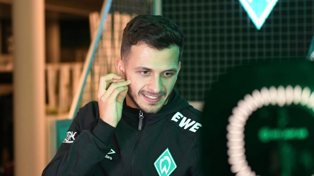 Seit Sommer 2020 spielt 'Fifabio97' für den SV Werder Bremen.