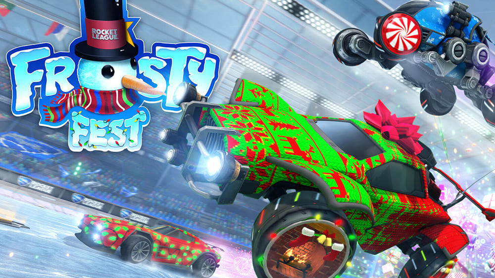 Rocket League legt zu Weihnachten keine Spielpause ein, das Frosty Fest ruft.