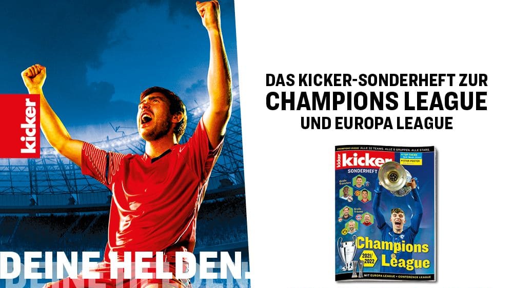 Das kicker-Sonderheft zur Champions League