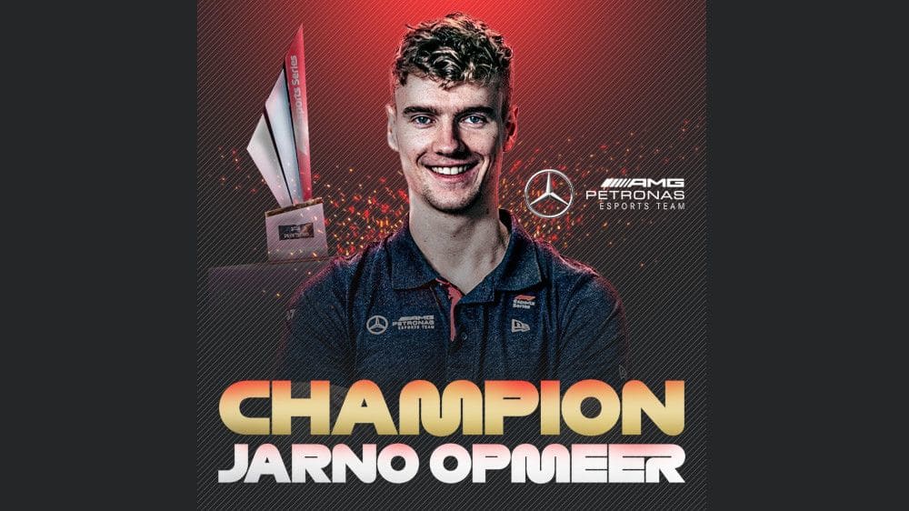 Niederländer Jarno Opmeer zum zweiten Mal in Folge F1 Pro Champion kicker