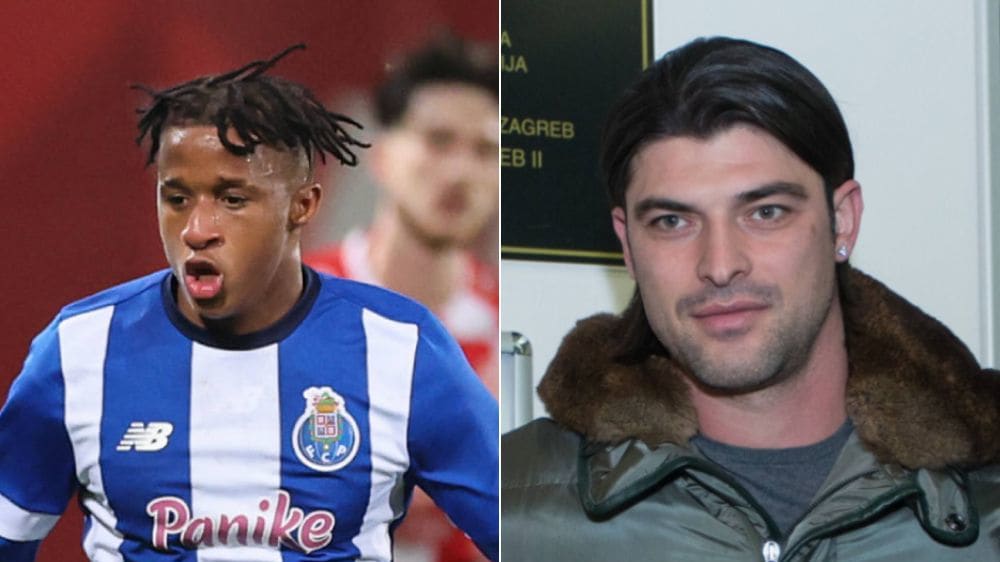 Offenkundig über Bande früh in die Transfersaga um Cardoso Varela (li.) involviert: Olmo-Berater Andy Bara (re.).