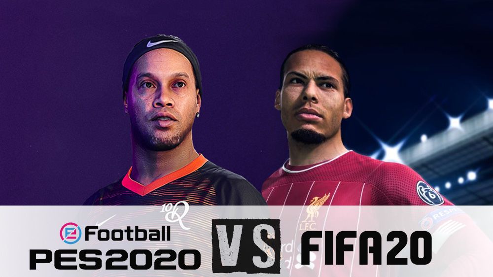 pro evolution soccer 2020 vs fifa 20