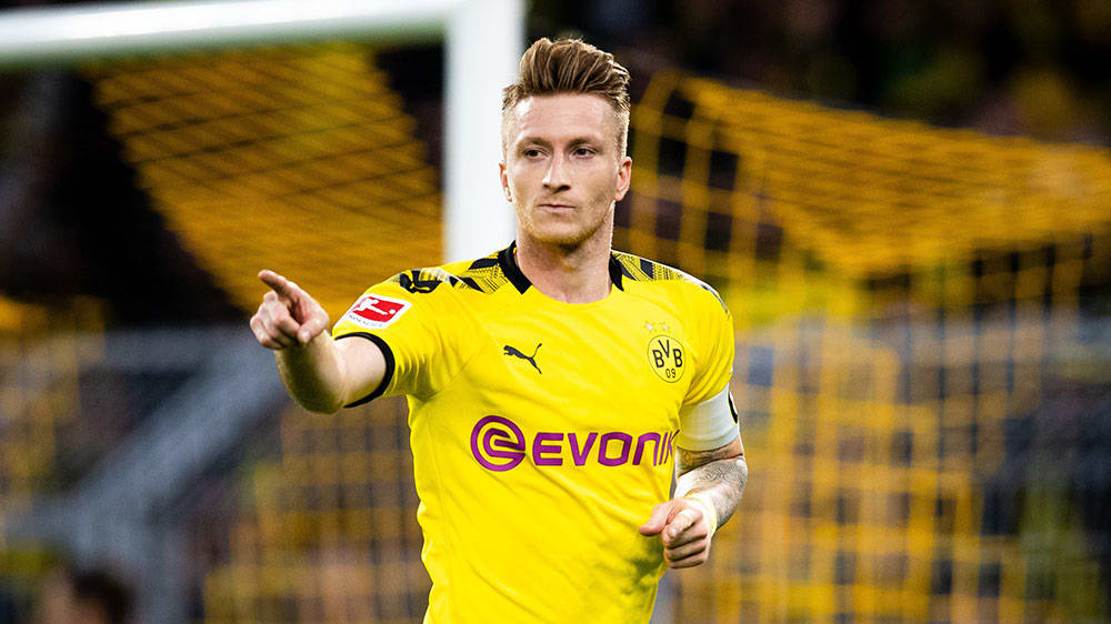 Nationalspieler Marco Reus kündigt als Schirmherr ein Fortnite-Turnier an.