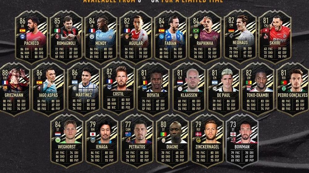 FIFA 21 Ultimate Team: TOTW 10 mit Griezmann und Weghorst ...
