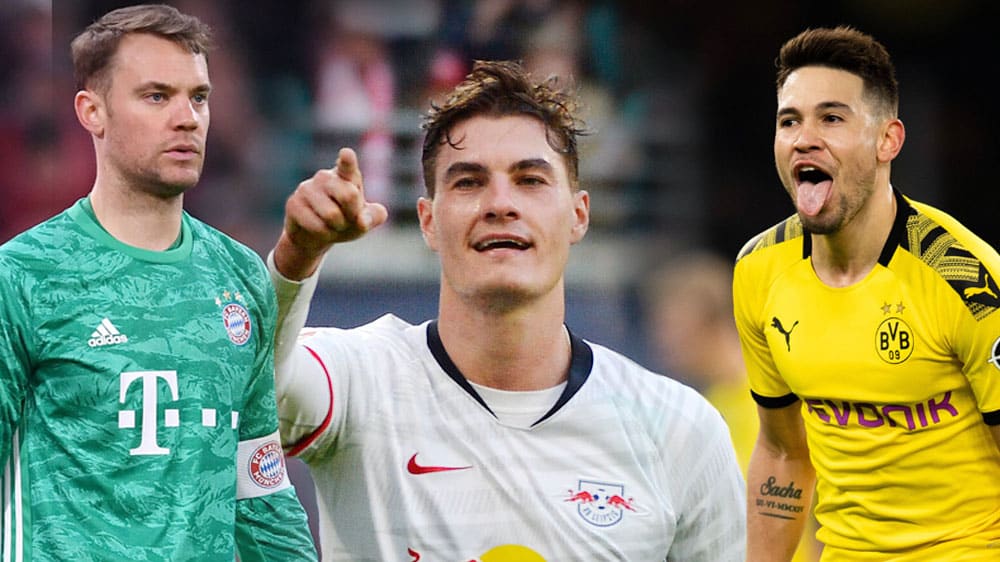 Leipzig vor Bayern, BVB und Gladbach: Die kicker-Elf des ...