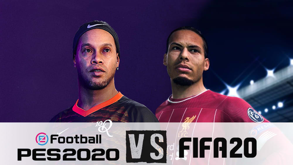 FIFA 20 vs. eFootball PES 2020: Die wichtigsten Kategorien im direkten Vergleich kompakt zusammengefasst