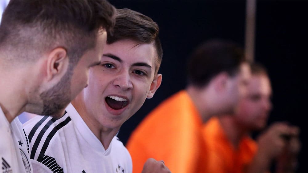 So klar waren die Bilder nur selten beim 4:1-Erfolg der deutschen eNationalmannschaft gegen die Niederlande