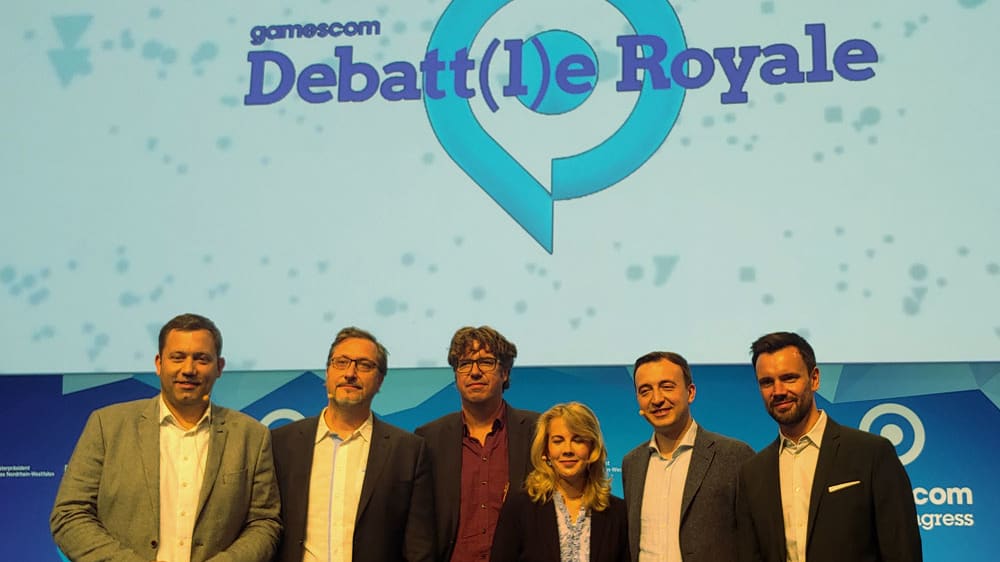 DebattleRoyale2019: Fünf Spitzenpolitiker diskutierten beim Debatt(l)e Royale über eSport und Gaming.