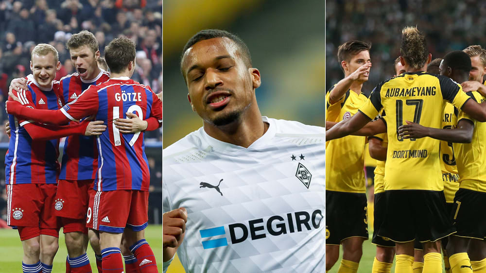 Gladbach neu dabei: Kantersiege deutscher Teams ...