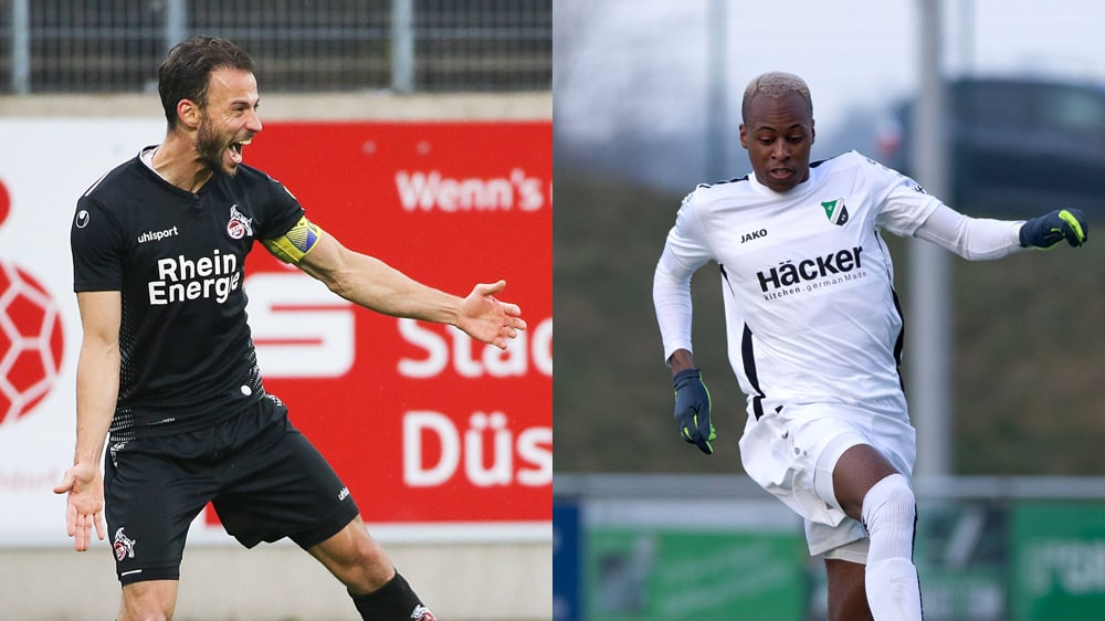 Roman Prokoph und Kelvin Lunga