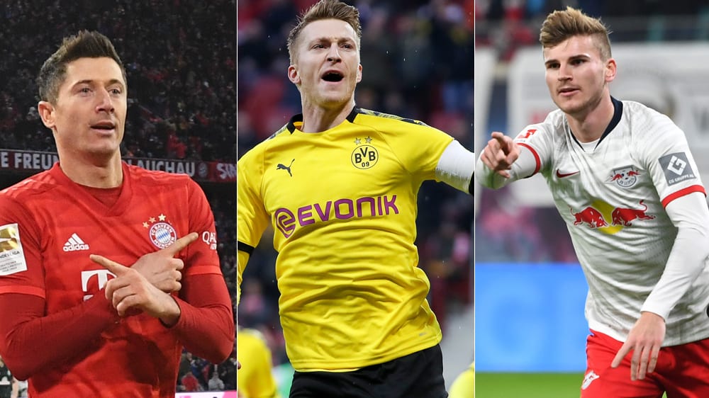 Die 15 Besten Bundesliga Torjager Im Kalenderjahr Bundesliga