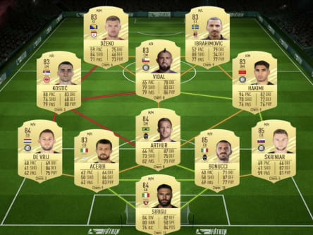 pics Emil Forsberg Fifa fifa 21 starke champions league karte