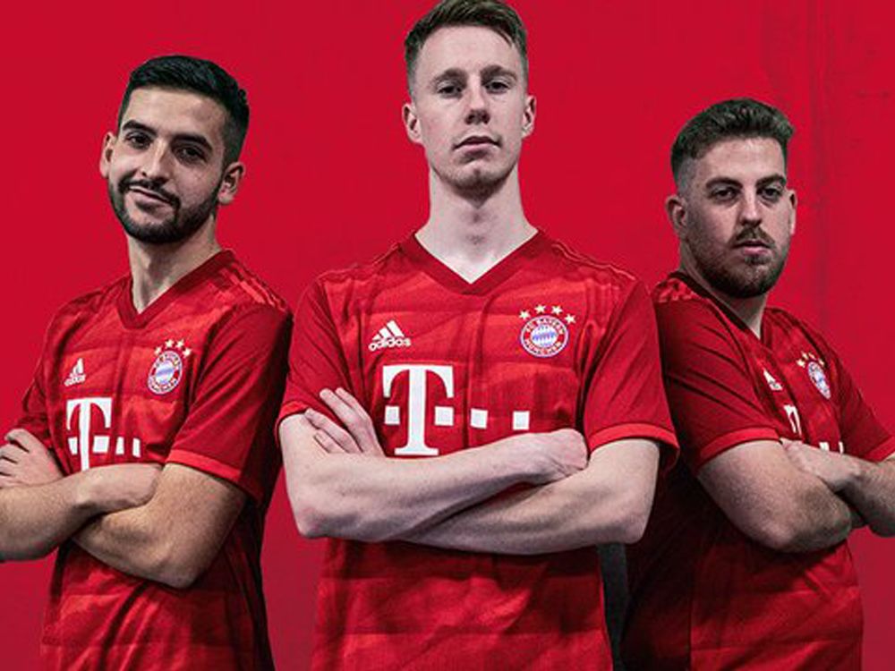 Alejandro Alguacil, Miguel Mestre und José Carlos Sánchez (v.l.n.r.) bilden den Kader des FC Bayern München.