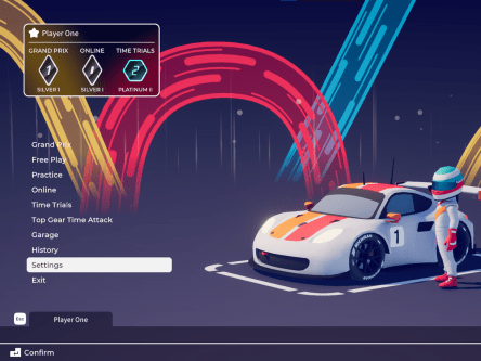 Aushängeschild eines jeden Racing-Cracks - die Fahrer-Karte.