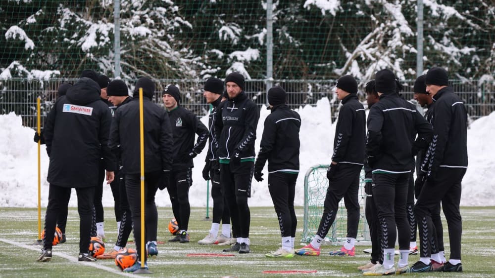 Die SV Ried ist am Montag in die Vorbereitung gestartet.