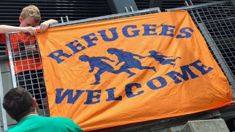 "Refugees Welcome"