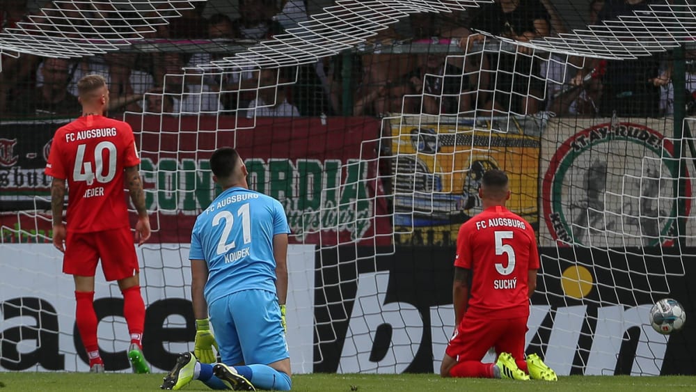 Augsburg DFB Pokal Verl