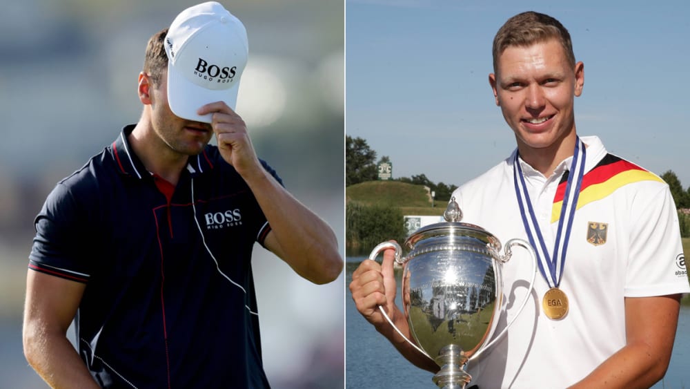 Martin Kaymer und Matthias Schmid