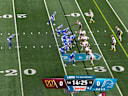 Die Detroit Lions besiegen die Washington Commanders mit 17:13.