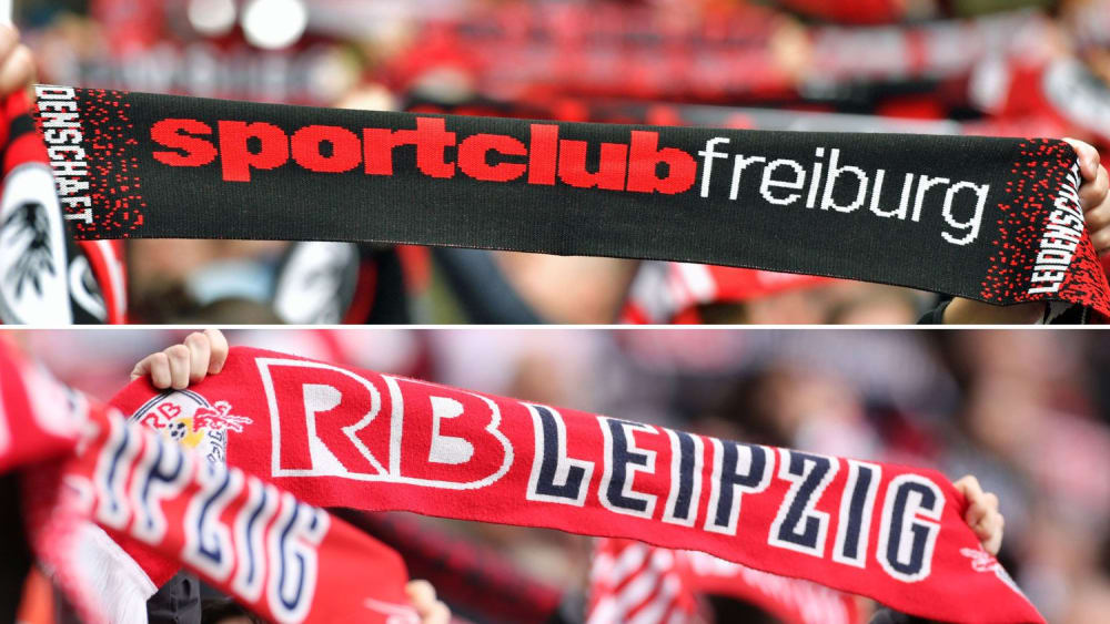 Getrennt: Der SC Freiburg verbietet im Pokalfinale gegen RB Leipzig gemeinsame Fanartikel.