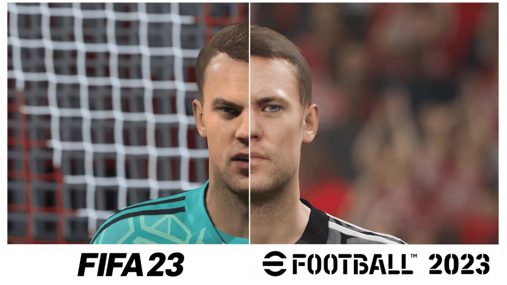 Vergleich FIFA E Football 23