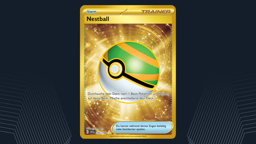 Mega Construx Pokemon Pokmon Nest Ball 181/198  Uncommon Card From  Scarlet & Violet (German, Near Mint) Purple Collectible Linens & Textiles