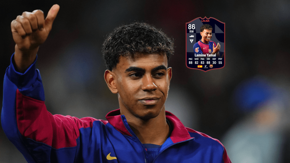 Erster POTM aus La Liga in FC 25: Lamine Yamal.