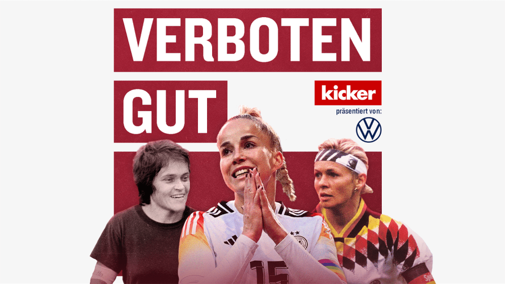 Bärbel Wohlleben, Giulia Gwinn und Silvia Neid.