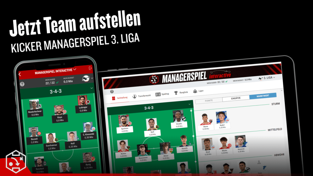 kicker-Managerspiel Interactive 3. Liga